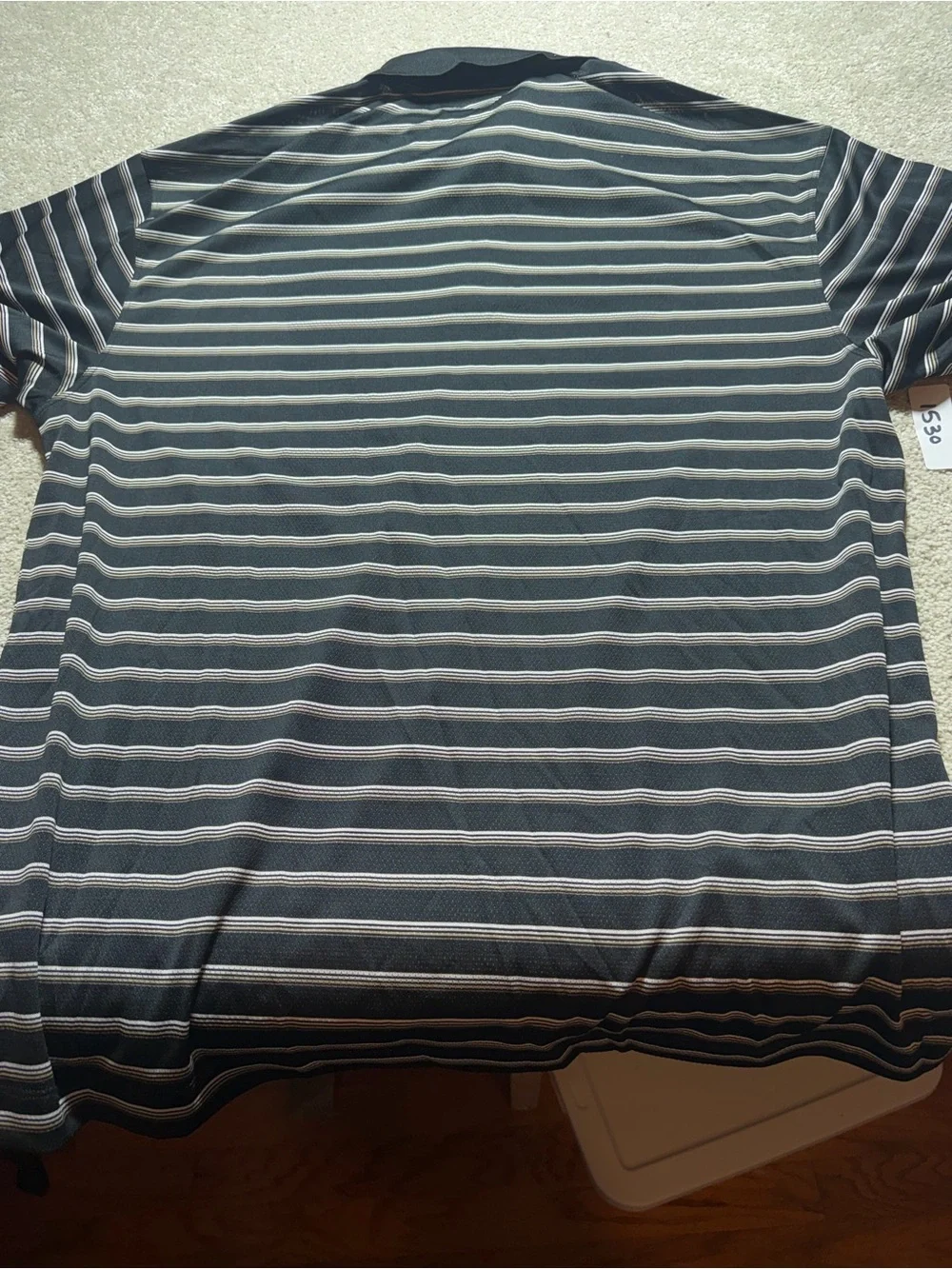 Nike golf drifit polo shirt sz xl men’s short sleeve black